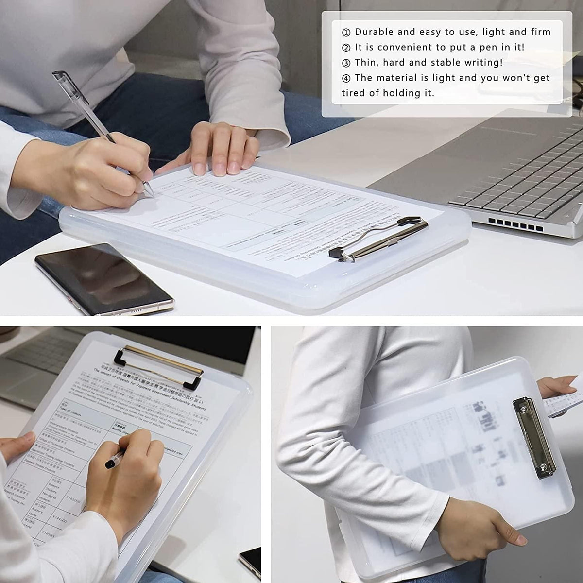 A4 Clipboard Box File